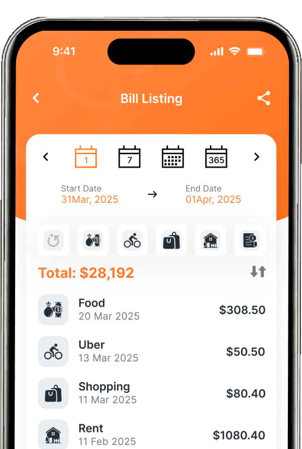 Zcan bill listing page
